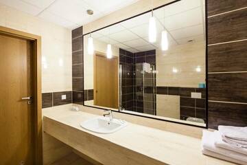 Фото номера Двухместный номер с 1 кроватью или 2 отдельными кроватями Отель Hotel Marina Diana г. Бялобжеги 3